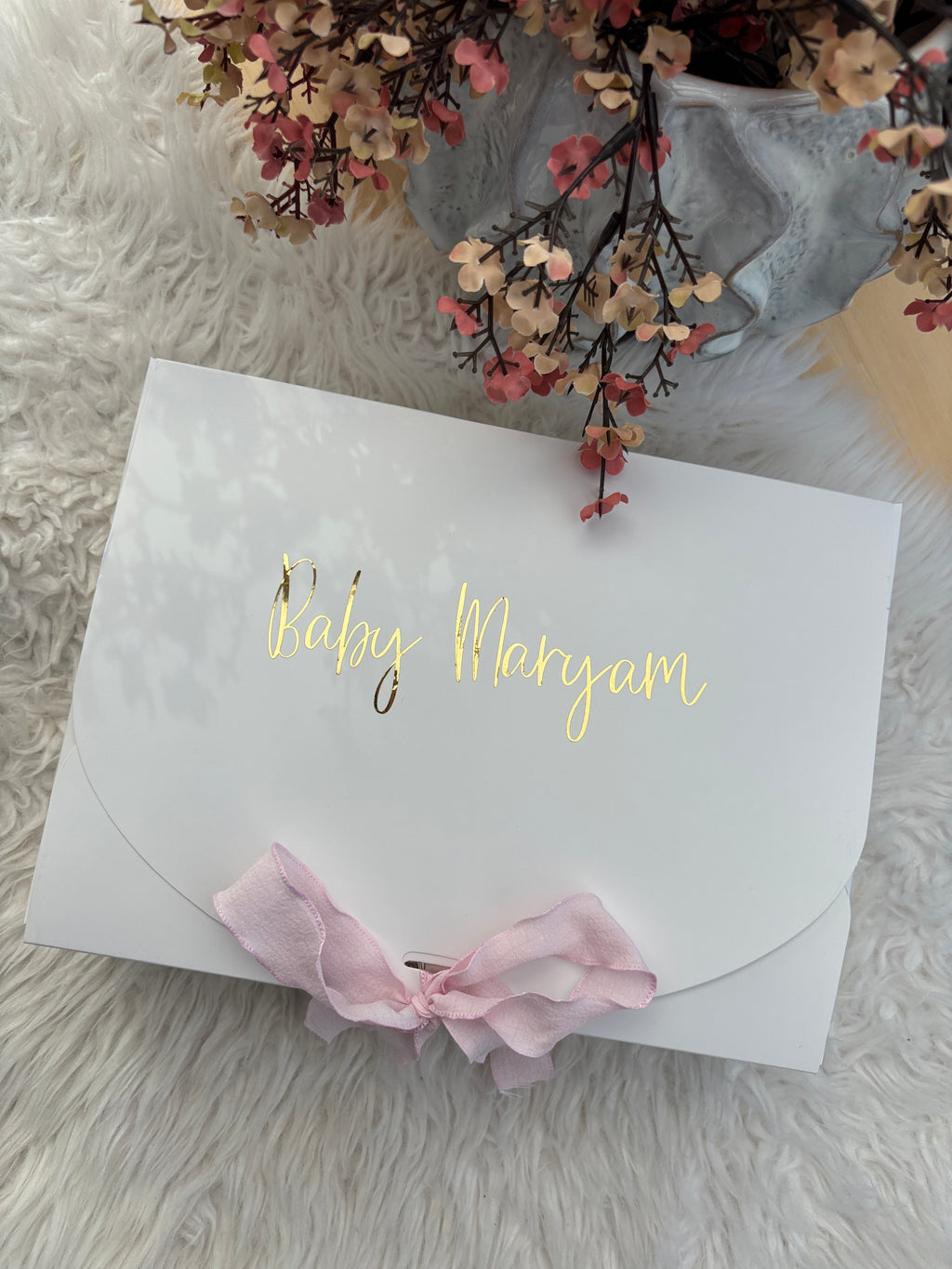 Box naissance personnalisée — cadeau bébé original