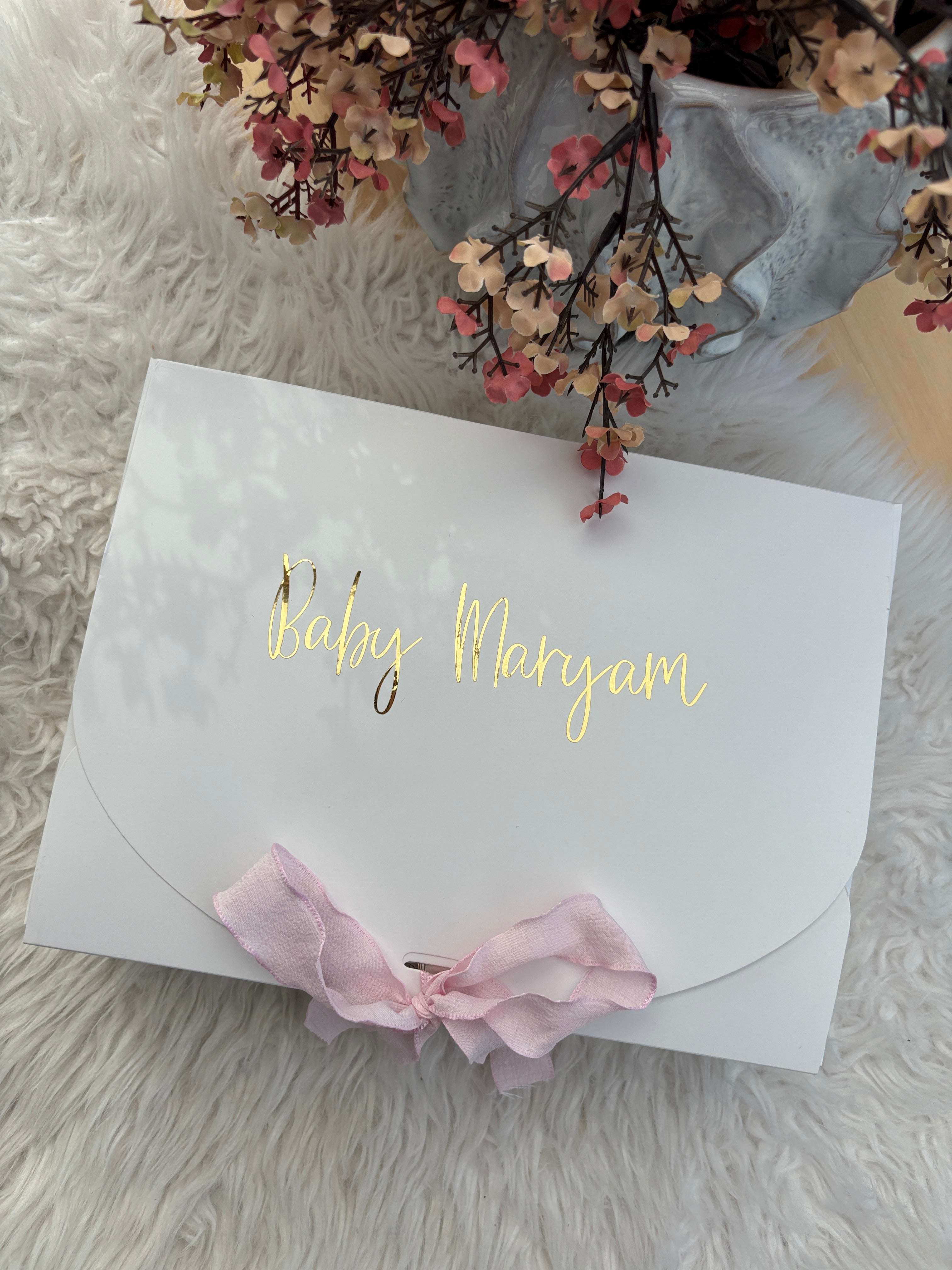 Box naissance personnalisée — cadeau bébé original
