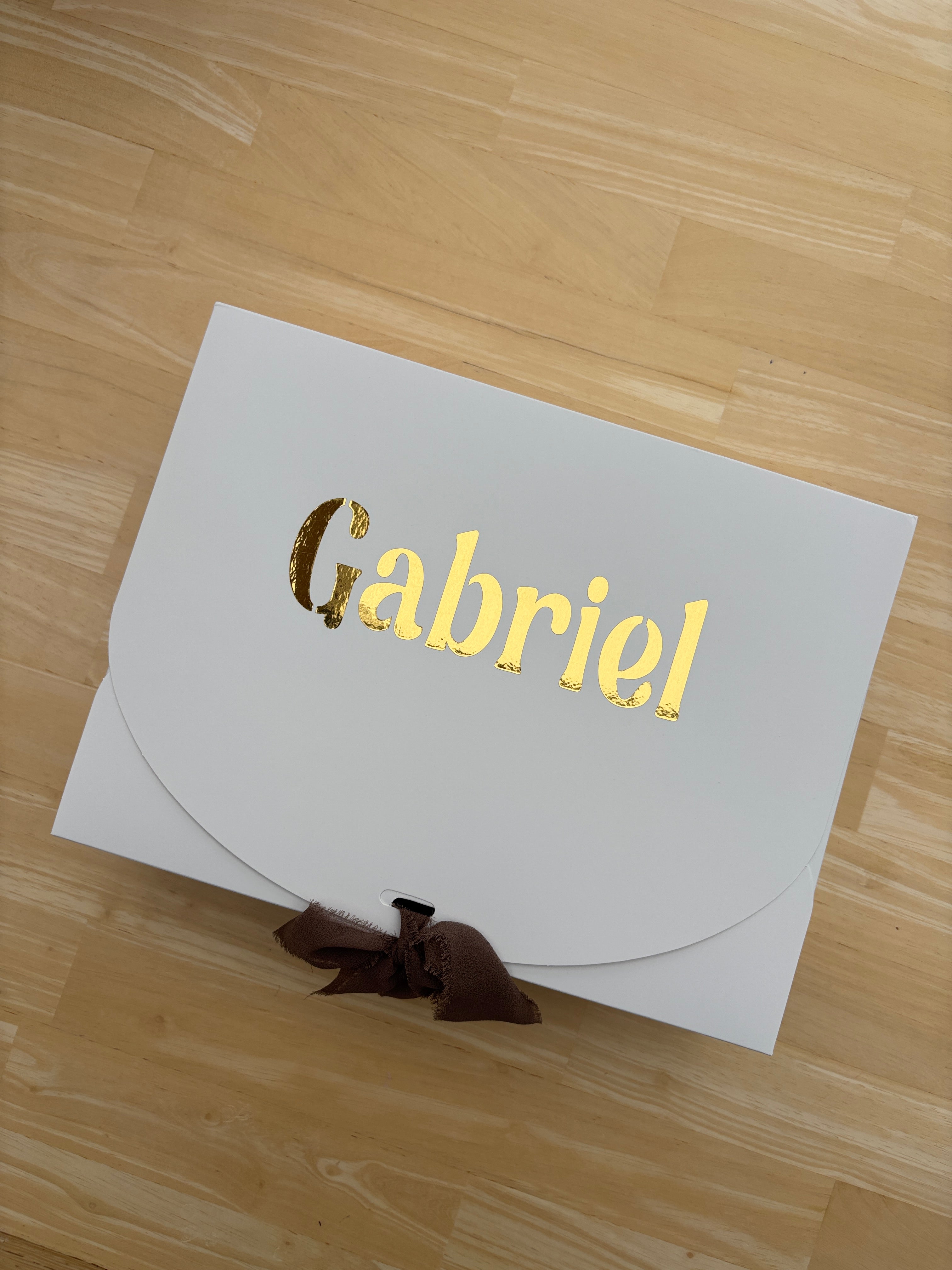 Box naissance personnalisée — cadeau bébé original