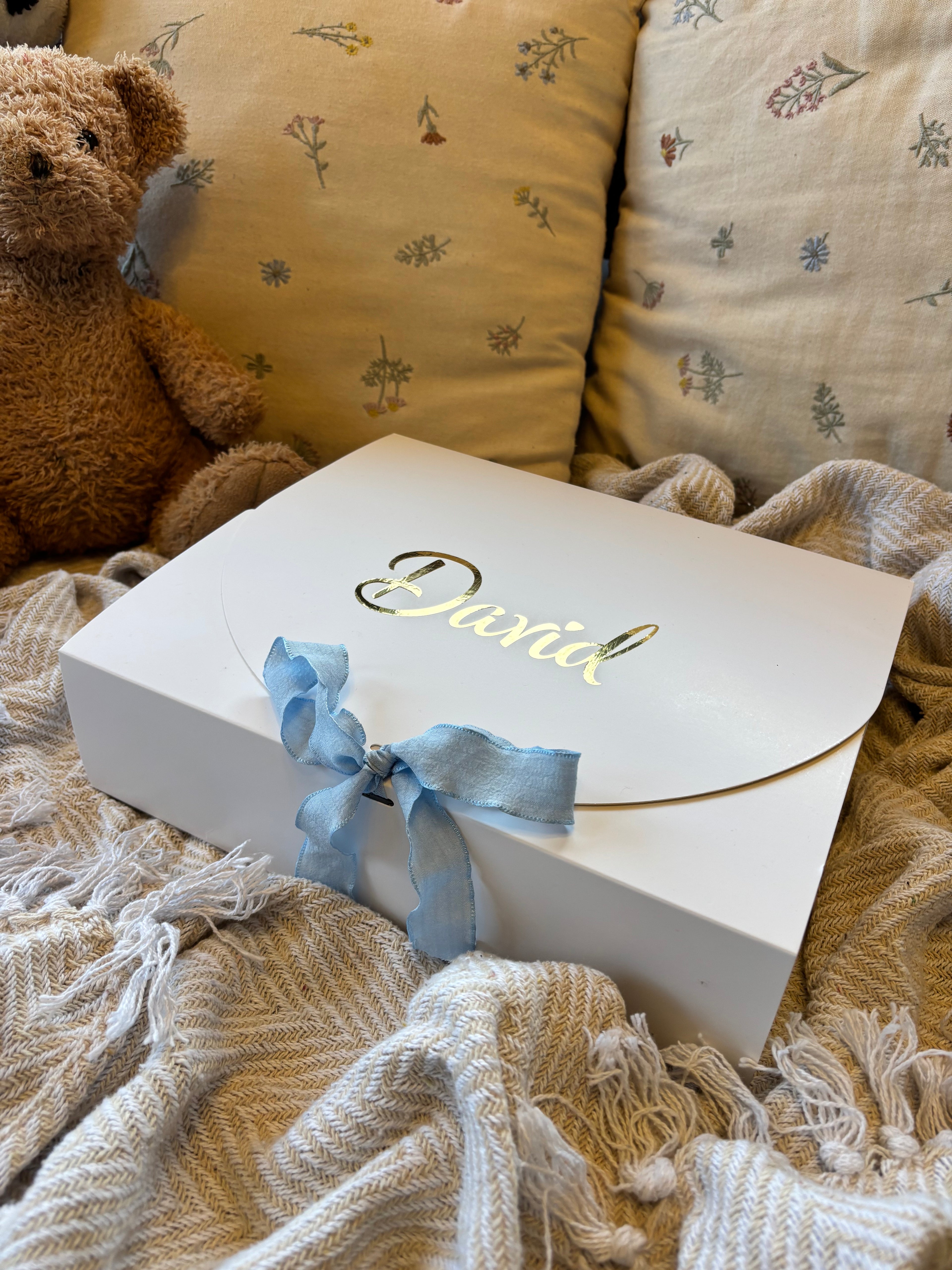 Box naissance personnalisée — cadeau bébé original