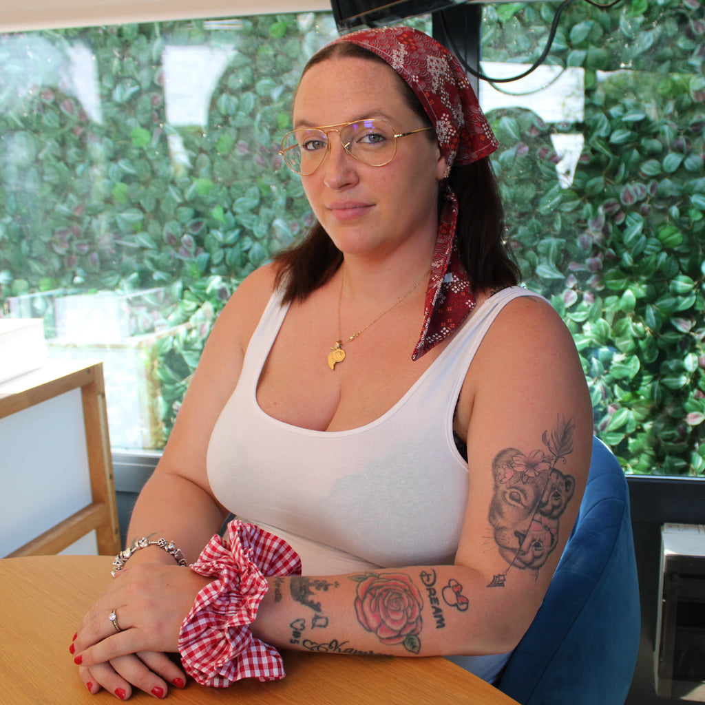 Bandana Anayah — foulard cheveux femme fait main